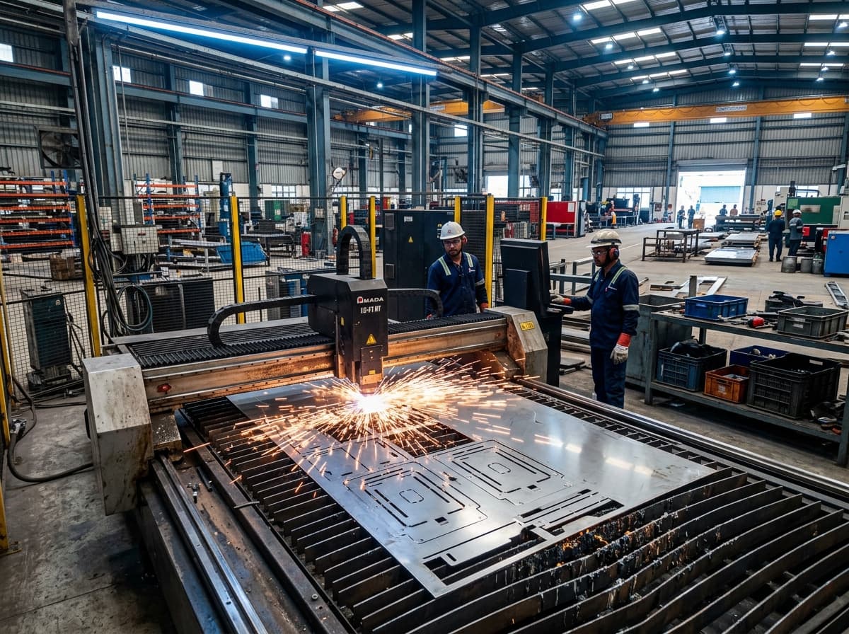 CNC Laser Cutting Machine & Sheet Fabrication